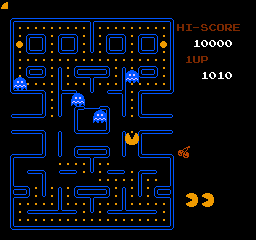 Pac-Man (Japan) In game screenshot